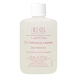 Ardell LashTite Lash Adhesive, Clear, Waterproof Lash Glue Long-Lasting, Strong Hold Eyelash Glue for Individual Lashes, 0.75 fl oz