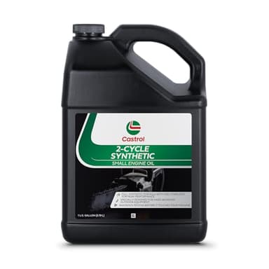 Castrol 2 Cycle Full Synthetic Oil - Small Engine Formula - 50:1 Mix Ratio - Includes Fuel Stabilizer - 1 gal