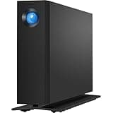 LaCie d2 Professional 14TB External Hard Drive Desktop HDD – Thunderbolt 3 USB-C USB 3.0, 7200 RPM Enterprise Class Drives, for Mac and PC Desktop, 1 Month Adobe CC (STHA14000800)
