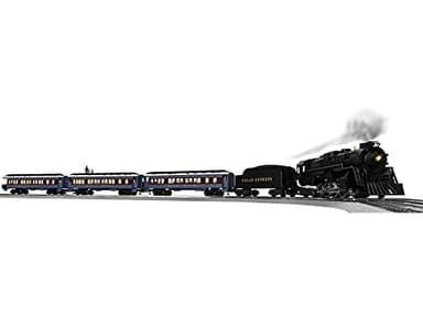 Lionel Warner Brothers The Polar Express LionChief Electric O Gauge Bluetooth 5.0 Train Set with Disappearing Hobo Car and Remote