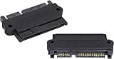zdyCGTime SAS 22 Pin to 7 Pin + 15 Pin SATA Hard Disk Drive Raid Adapter with 15 Pin Power Port.When Using SAS Hard disks on Ordinary SATA motherboards, The Hard Disk Must Have The SATA Logo.(1Pack)