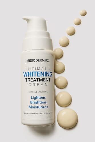 Mesoderm RX Intimate Whitening Treatment Cream, Triple Action, 2 Fl oz
