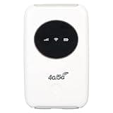 ASHATA 4G 300Mbps LTE Mobile Hotspot, Unlocked 5G Hotspot Device, SIM Card Not Included, Mobile Router Built in 3200MAh Battery, Supports 10 Devices