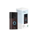Ring Battery Doorbell, Head-to-Toe Video, Live View with Two-Way Talk, and Motion Detection & Alerts (2024 release), Venetian Bronze