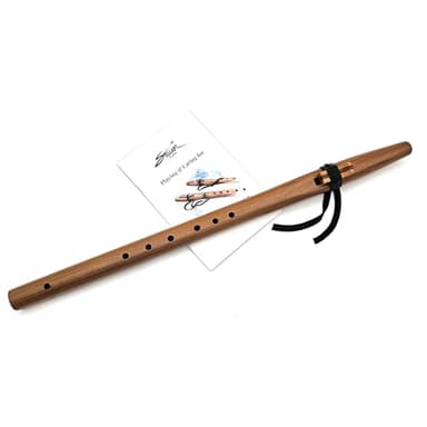 Intermediate Native American Style F Sharp Flute Package with Book (Bag Not Included) by Stellar Flutes