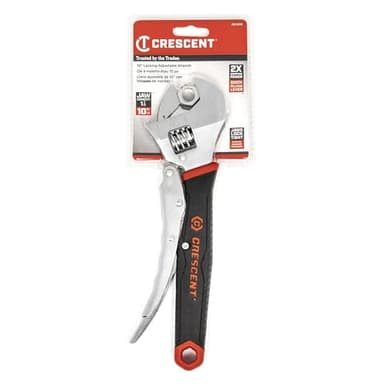 Crescent 10" Locking Adjustable Dual Material Wrench - ACL10VS