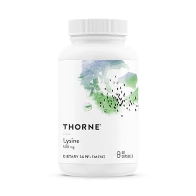 THORNE - Lysine - Essential Amino Acid for Skin Health, Energy Production & Immune Function* - 500 mg - 60 Servings