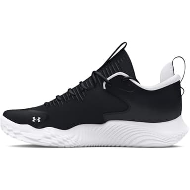 Under Armour Women's Flow Ace Low, (001) Black/White/White, 8.5, US