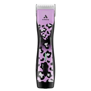 Andis 561458 Pulse Zr II Gabriel Feitosa Edition 5-Speed Detachable Blade Clipper, Cordless Animal/Dog Grooming, Removable Lithium Ion Battery, LED Charge Light, Wild Colorway