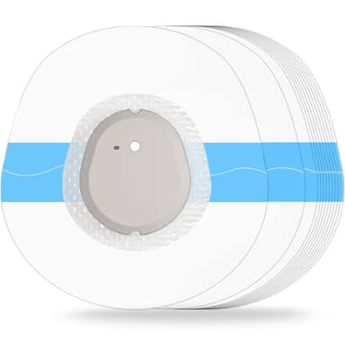 HONYOU 50Pack G7 Adhesive Patches Waterproof & Stelo Overpatch, Transparent G7 Over Patches CGM Sensor Protection Tape, 15 Days Long Stay Latex-Free Breathable Hypoallergenic Sweatproof