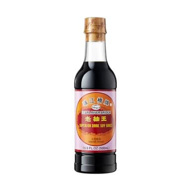 Pearl River Bridge Superior Dark Soy Sauce, Plastic Bottles, 16.9 oz