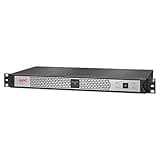 APC Smart-UPS 500VA Lithium Ion UPS with SmartConnect, SCL500RM1UC, Line Interactive, Sine Wave UPS, Short-Depth 120V Uninterruptible Power Supply