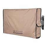 ULTCOVER Waterproof Outdoor TV Cover for 60-65 inch Outside Flat Screen Televisions with Mounts and Stands