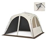 Naturehike Cloud Boundar Hot Tent with Stove Jack, 4 Season Canopy Tent with Detachable Door Curtains, Anti-UV Windproof Blackout Tent, 4-6 Person Instant Tent for Car Camping, Party, Picnic