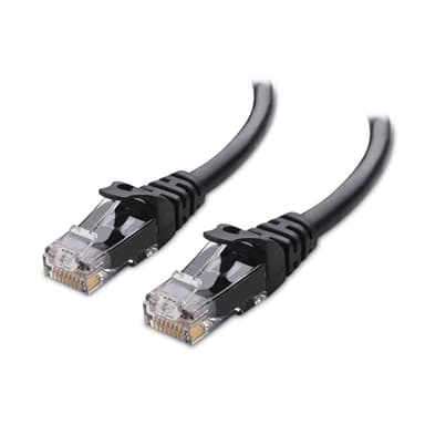 Cable Matters 10Gbps Snagless Cat 6 Ethernet Cable - 40ft, Cat 6 Cable, Cat6 Cord, Ethernet Cord, Black