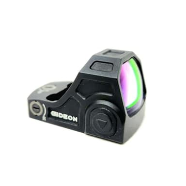 Gideon Optics Judge Reflex Sights, 3 MOA Green Dot Reticle, Black, JD10GN