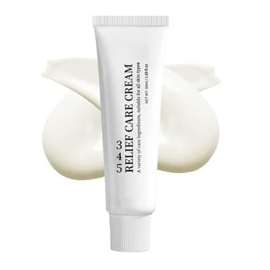Daeuwiutr 345 Relief Care Moisturizing Face Cream, Korean Skin Care Formula for All Skin Types, Unscented Niacinamide Cream, 1.69 oz (345 antioxidant soothing cream, 1 Pack)