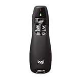Logitech Wireless Presenter R400, Wireless Presentation Remote Clicker with Laser Pointer