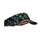 Sun Visors Green Butterfly Ribbon Heartbeat Bone Marrow Transplant Awareness Sunscreen Sport Baseball Empty Top for Women Men