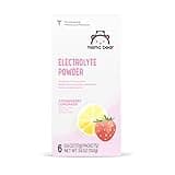 Amazon Brand - Mama Bear Electrolyte Powder Packets 0.6oz, Strawberry Lemonade, 6 Count