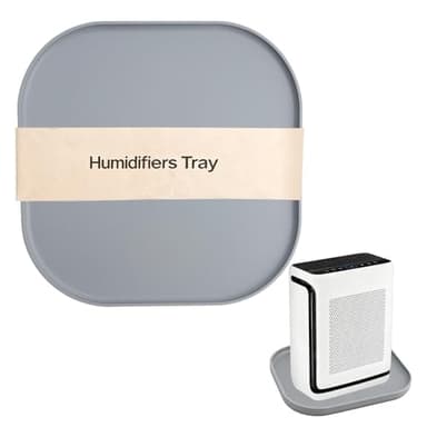 Silicone Humidifiers Tray for LEVOIT, Dreo, Homvana, ASAKUKI Humidifiers - Leak-Proof & Moisture-Proof Design, Floor Drying Function to Protect Floor Surface