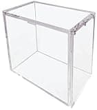 Acrylic Clear Magnetic Display Case 6MM Thick Magnetic Closure Made for Pokemon TCG Booster Boxes Ultra Strong Magnets