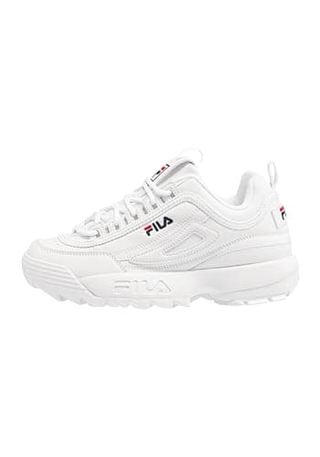 FILA Women’s Disruptor wmn Sneaker, White (White), 5 UK