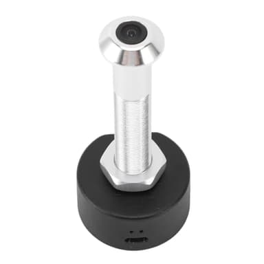 Peephole Camera, 1080P HD Cordless Visual Doorbell, Mobile Detection, 150° Wide Angle Lens, Door Viewer with APP, for Home Security (Silver)