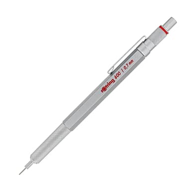 Rotring 600 Mechanical Pencil 0.7 mm Silver