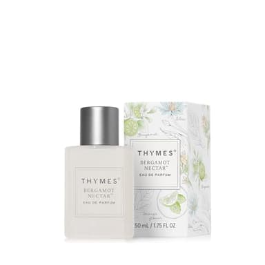 Thymes Eau De Parfum - Scented Perfumes for Women - Women's Fragrances with Notes of Bergamot, Lemon, Orange Flower, Lotus & Sandalwood​ (Bergamot Nectar, 1.75 fl oz)