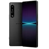 Sony Xperia 1 IV 512GB 5G Factory Unlocked Smartphone [U.S. Official w/Warranty], Black