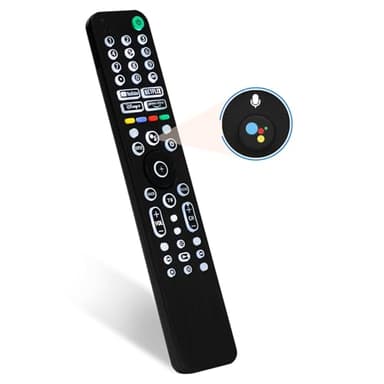 Universal Backlit Remote for Sony TV, for All 2019-2025 Sony Remote Control for Smart TV with Voice Control, Replacement Remote for Bravia XR/XBR/KD Series Google TVs, Backlight, 1 Year Full Warranty