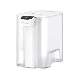 Waterdrop Large 27-Cup Mega Electric Water Filter Dispenser, 200-Gallon Rechargeable Instant System, NSF/ANSI 42&53&401&372, Reduce PFAS, Lead, Chlorine, with 1 Filter, White, Does not Lower TDS
