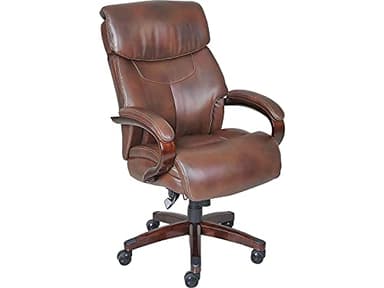 La-Z-Boy Bradley Bonded Leather Executive Chair (Roasted Chestnut)