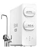 Stokk Tankless Reverse Osmosis System, 8 Stage Reverse Osmosis Water Filter, NSF/ANSI 58&42&372 Under Sink RO System, 2.5:1 Pure to Drain, Smart LED Faucet, Reduce PFAS, 600 GPD, S1 Plus White