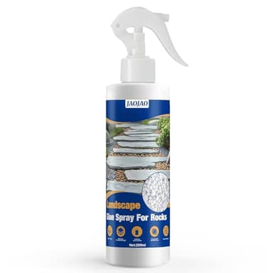 JAOJAO 200ML Landscape Glue Spray for Rocks, Rock Glue for Landscaping Professional Landscape Model Spray Adhesive Rock Adhesive Binder Fast-Drying, Precision Bonding for Miniatures & Dioramas