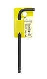 Bondhus 15711 7/32" Ball End Tip Hex Key L-Wrench with ProGuard Finish, Tagged and Barcoded, Long Arm