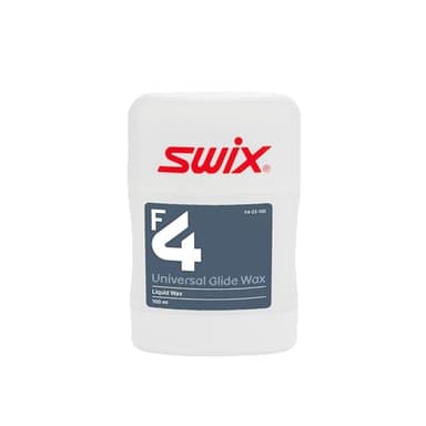 Swix F4 Liquid Glide Ski Wax with Built-in Applicator for Skis and Snowboards in All Conditions - 100 ml