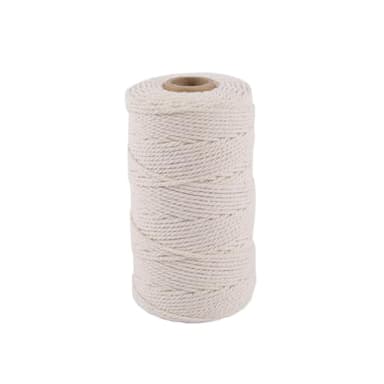 MAOQIAN 328ft Butchers Cotton Twine String 2mm Cooking Twine Food Safe for Bakers, Meat and Roasting, Gift Wrapping, Crafting & Knitting