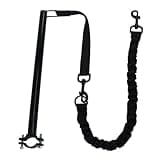 Toddmomy 1 Set Bike Dog Leash Safety Dog Bike Leash Dog Leash for Bike Riding Dog Bike Harness Retractable Bicycle Dog Leash Hands Bike Leash Dog Bicycle Exerciser Leash Alloy