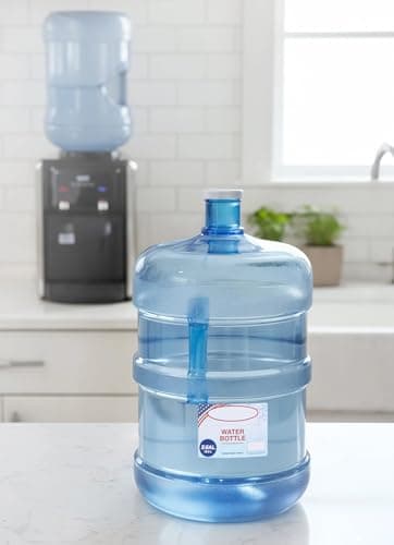 5 gal Water Bottle, BPA Free, Durable, for Top and Bottom Load Water Dispensers