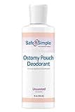 Safe n' Simple Ostomy Pouch Deodorant Classic Blue - Safe Deodorant - Colostomy Bag Odor Eliminator - Colostomy Deodorizer - 8 Fluid Ounce Drops