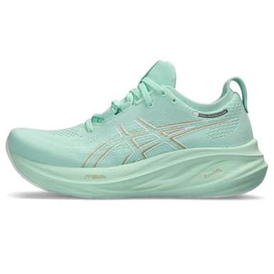 ASICS Women's Gel-Nimbus 26 Running Shoe, 10, Mint Tint/Pale Mint