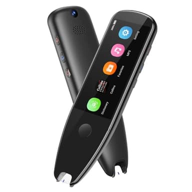 Scan Reader Pen, VORMOR Translator Pen with 112 Languages, Translation Pen & Reading Pen for Dyslexia & Learning Difficulties, Text Extract Intelligent Recording, Scanner Pen with 3.5‘’ Touch Screen
