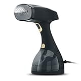 Electrolux Steamer for Clothes, LX15003 Portable Handheld Fabric and Garment Steamer Iron Press Wrinkle Remover with Lint Remover & Fabric Brush – Black