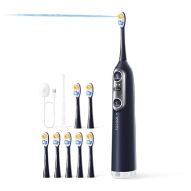 Soocas NEOS II Dark Violet with 6 Additional Brush Heads Bundle