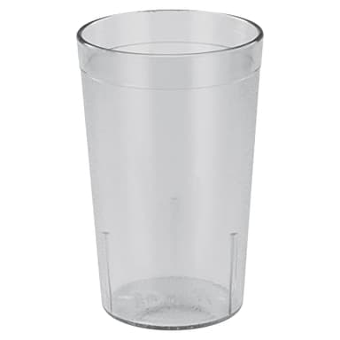 Winco Pebbled Tumblers, 12-Ounce, Clear