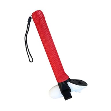 LITE Cricket Bat Grip for iB Cricket. 11inch Grip, Compatible with Meta Quest 3s/3 and Quest Pro. Suitable for Left or Right Hand, Required Right Controller only. VR Grip Accessory.
