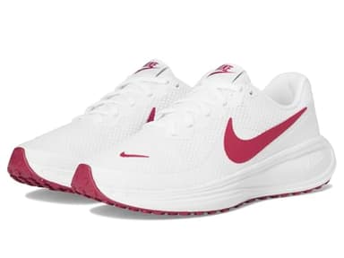 Nike Women's Revolution 8 Road Running Shoes, White/Sweet Beet-Platinum Tint, 10 Extra Wide