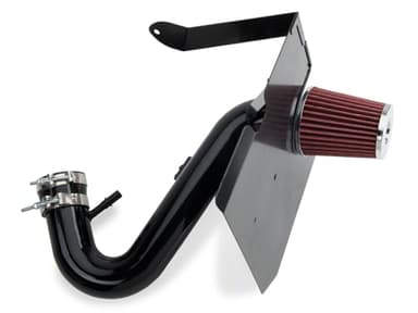 SR Performance Cold Air Intake; Black Compatible for 05-09 Mustang V6